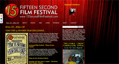 Desktop Screenshot of 15secondfilmfestival.com